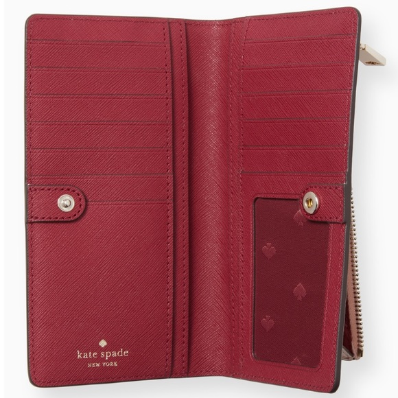 NWT Kate spade Eva pink wallet - Picture 2 of 6